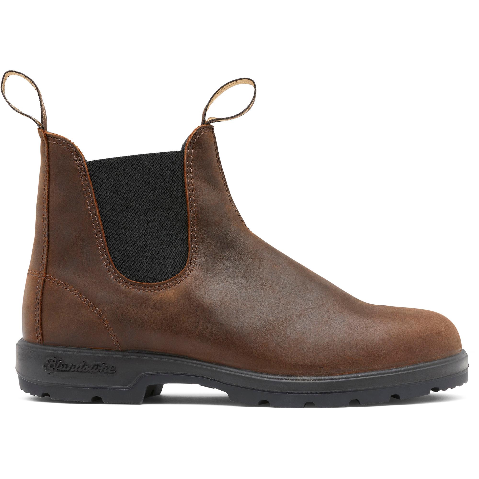 

Мужские классические кожаные ботинки челси #587 Blundstone Australia, Antique Brown