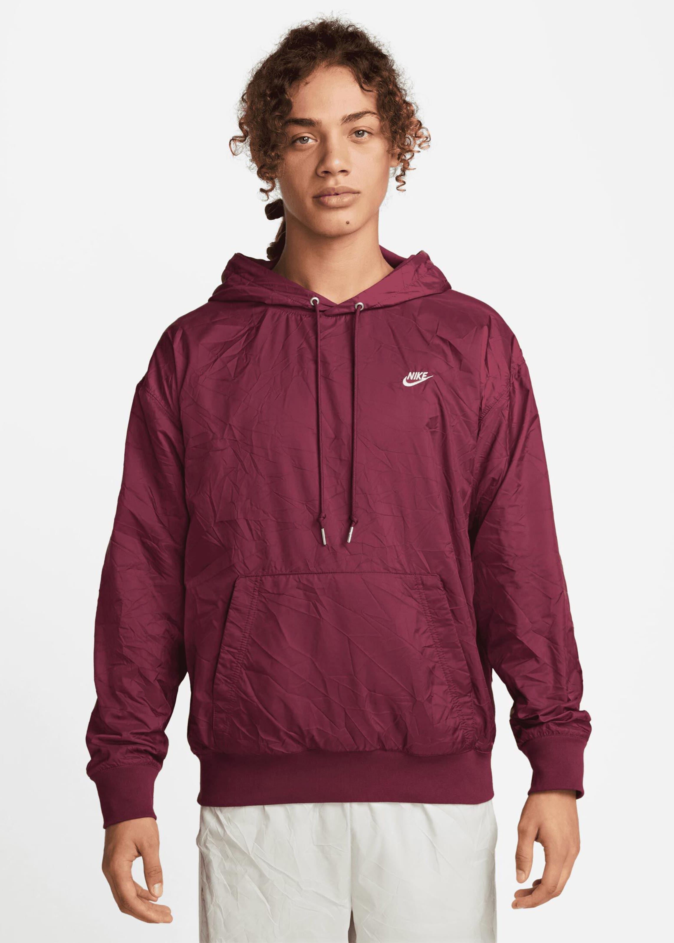 Nike Sportswear Межсезонная куртка 'Circa' в цвете Wine Red — фото 2