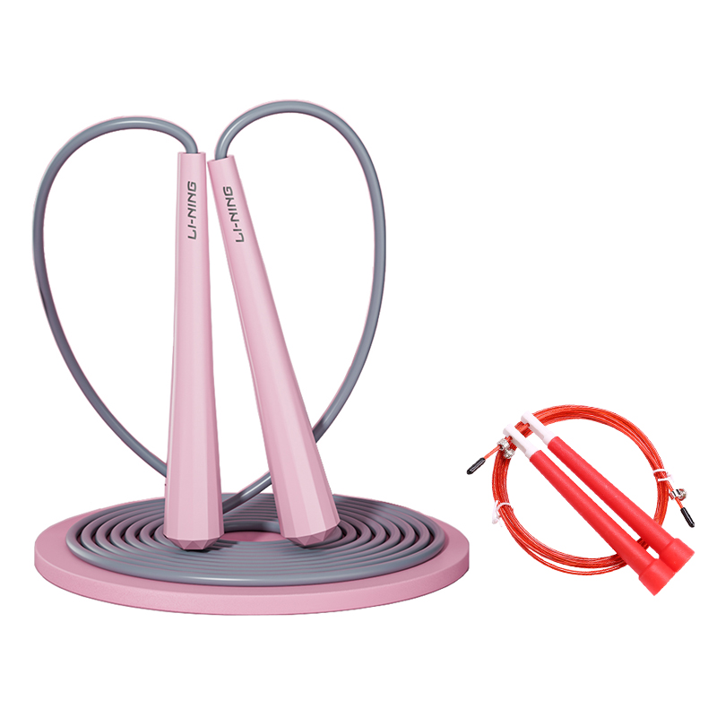 

Скакалка Casual Entertainment для подростков ABS контроллер ПВХ трос 2,8 м LINING, розовый