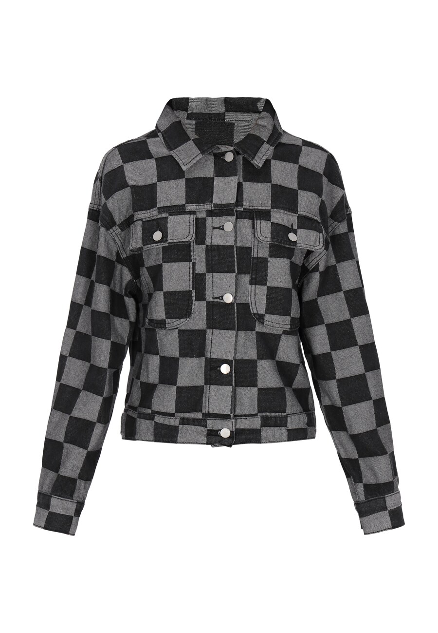 

Куртка межсезонная nelice Rock, цвет Light grey/Black denim