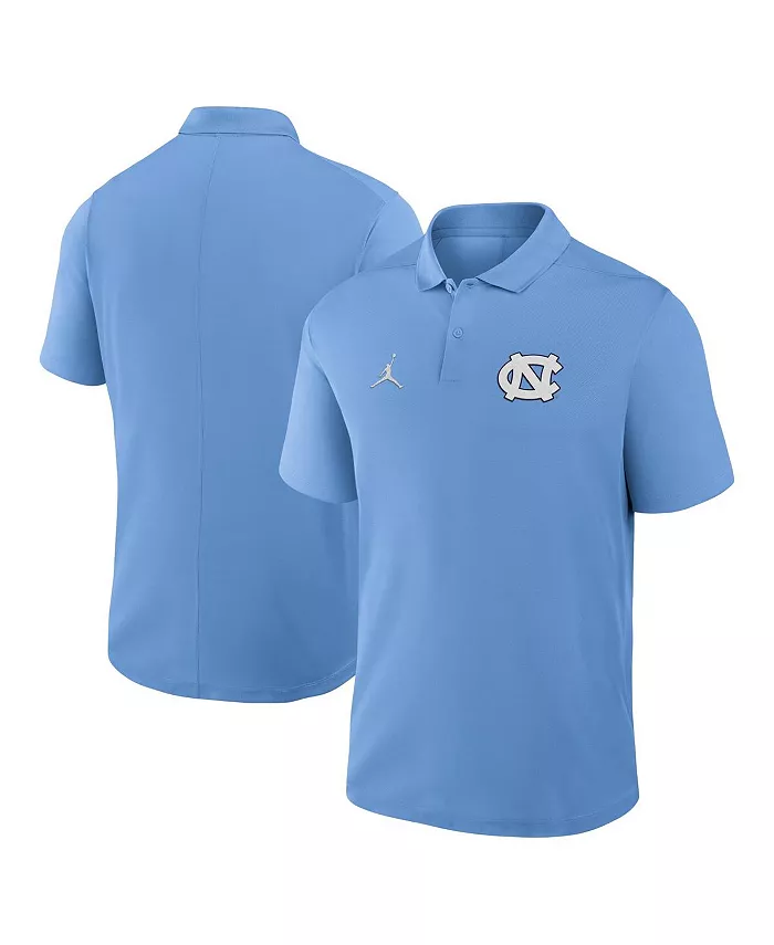 

Мужская поло для активного отдыха Carolina Blue North Carolina Tar Heels Primetime Victory Primary Logo Performance Jordan