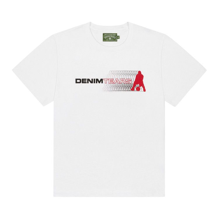 

Футболка Denim Tears "Skip To My Lou" Rafer Alston Tee, White