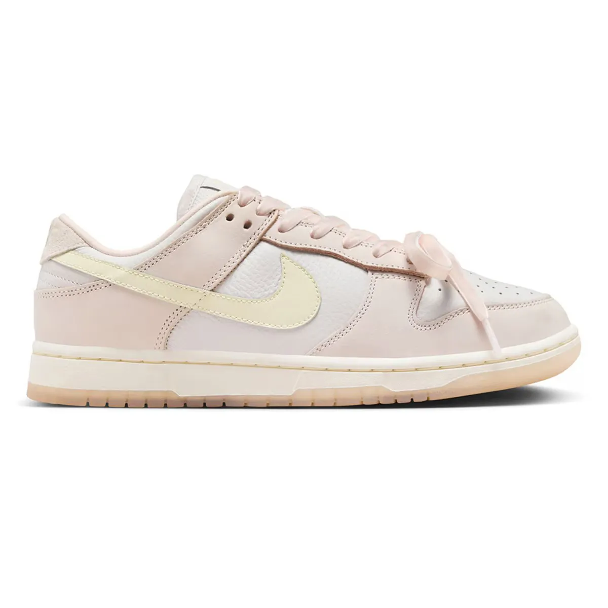 Dunk Low Premium Женские кроссовки Nike, белый/розовый