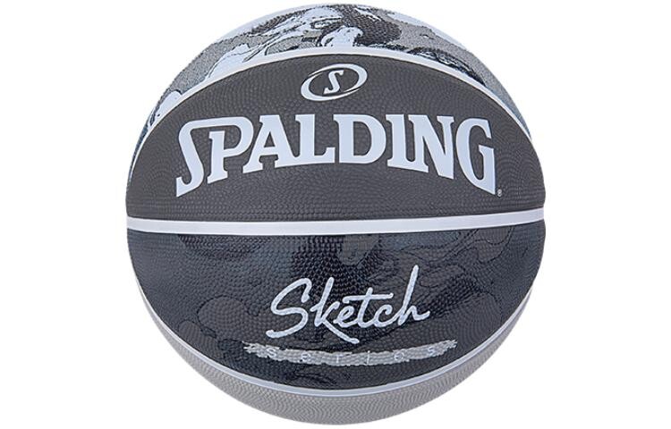 

SPALDING Граффити Баскетбол, Серая подарочная коробка + насос