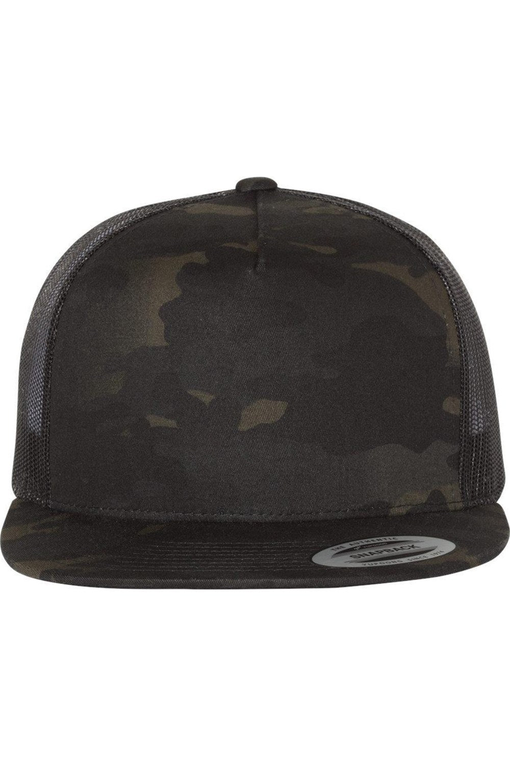 

Кепка дальнобойщика YP Classics Flat Bill, цвет multicam black/ black