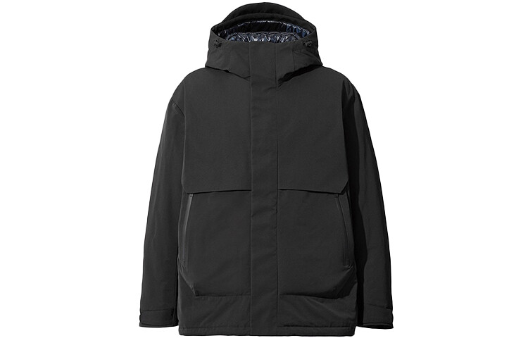 

Мужской пуховик UNIQLO, цвет Black