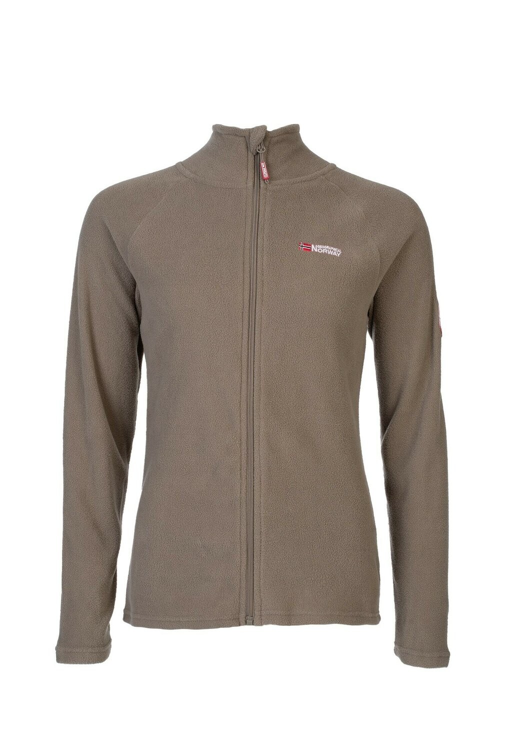 

Флисовая куртка Tortion Polar Geo Norway, цвет taupe