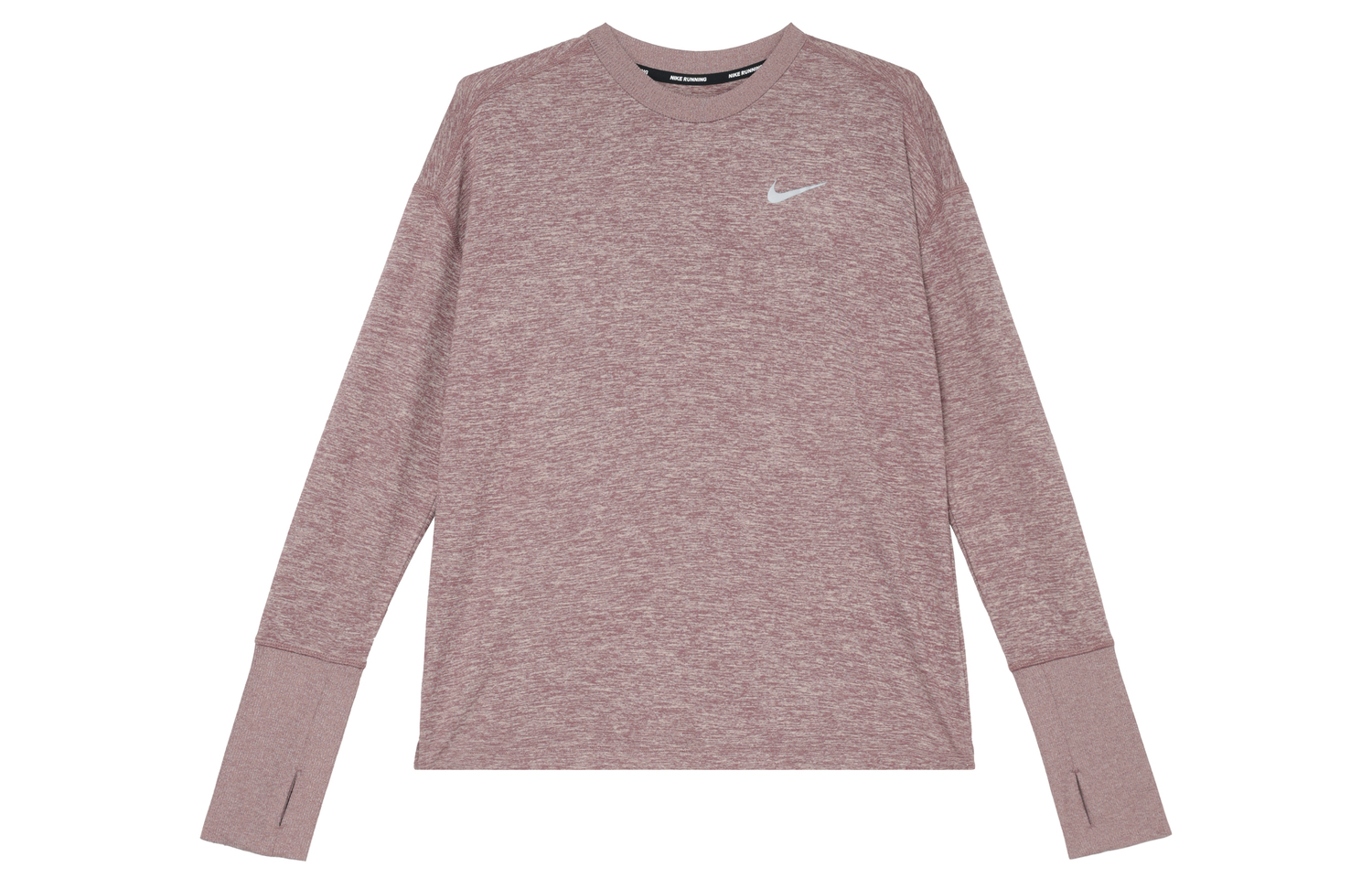 

Nike Футболка с рукавом дроп-шелдер для женщин в розово-коричневом цвете, Розовый, Nike Футболка с рукавом дроп-шелдер для женщин в розово-коричневом цвете