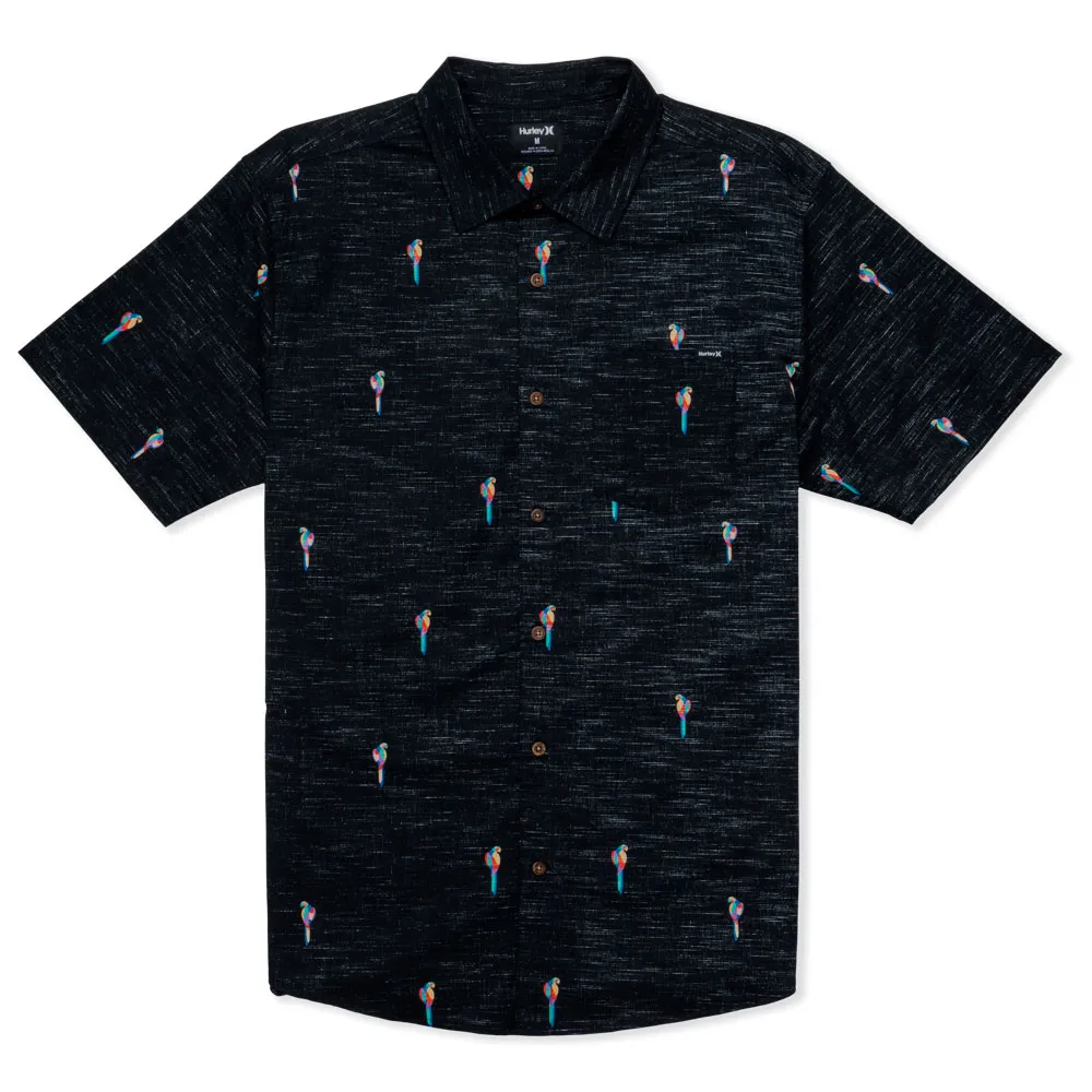 

Рубашка с коротким рукавом Hurley Oao Lido Stretch, черный