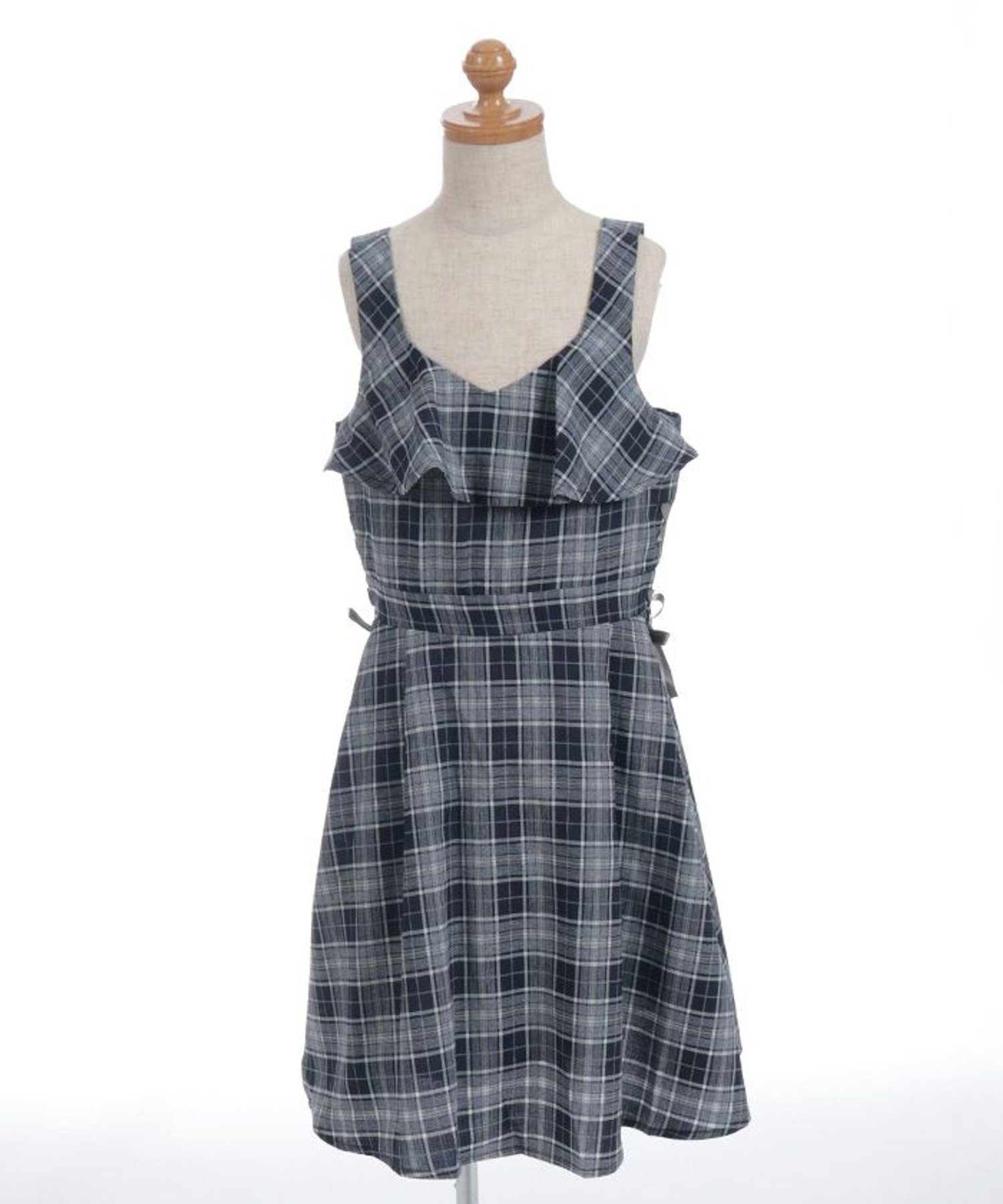 Юбка-свитер с боковой лентой Axes femme kids, Navy blue — фото 2