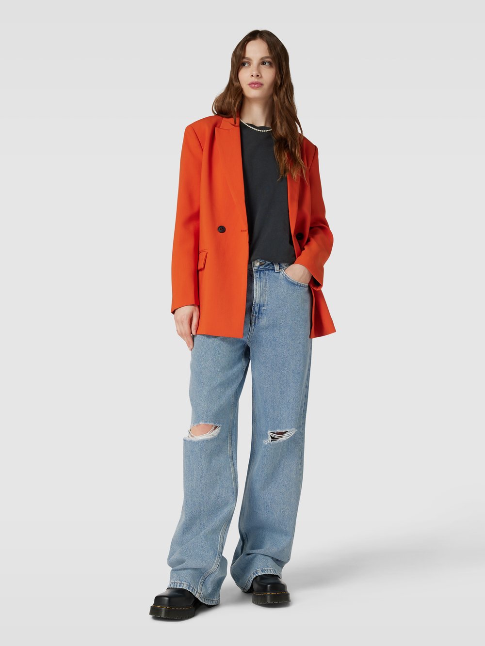 

Джинсы свободного кроя с рваным эффектом Tom Tailor Denim