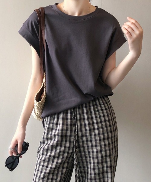 

Футболка с французским рукавом, оверсайз Beststore, серый