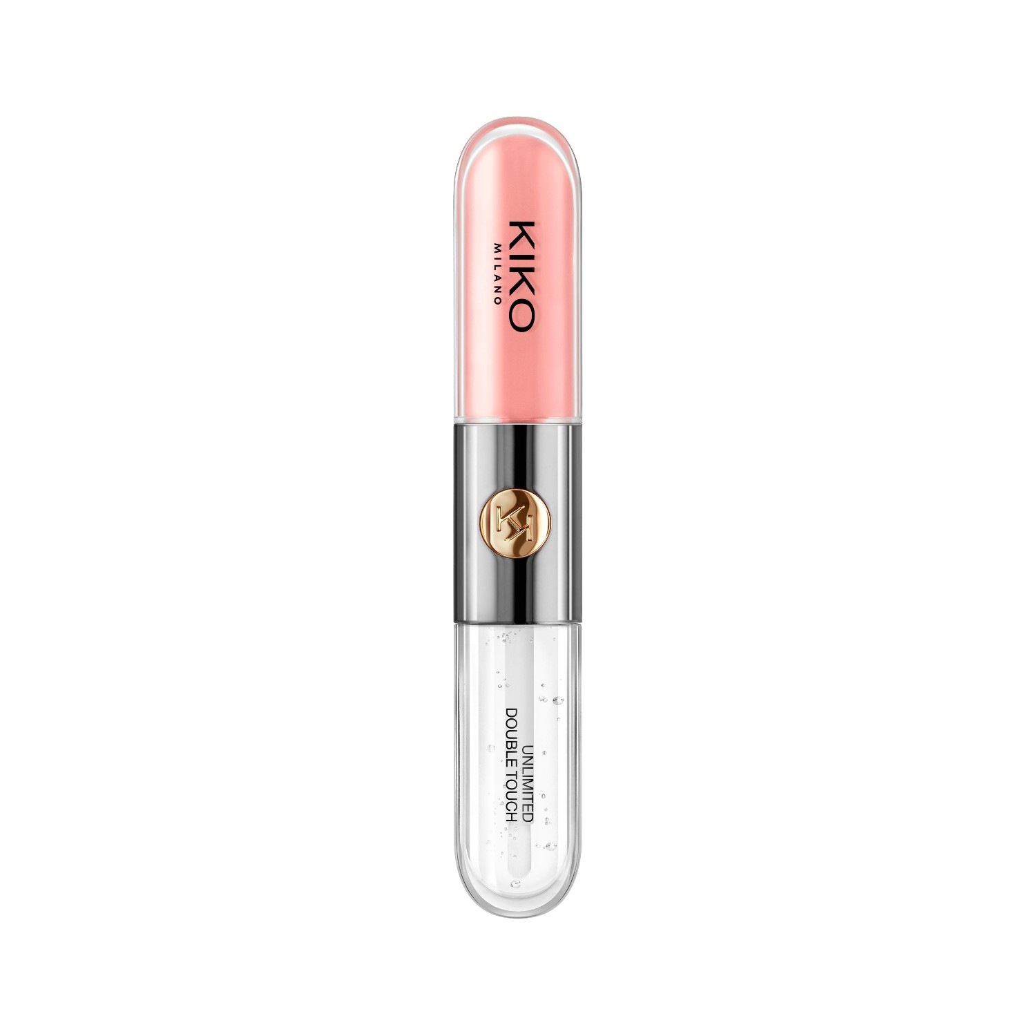 Блеск для губ Kiko Milano Unlimited Double Touch, 101 - soft rose, 6 мл — фото 3