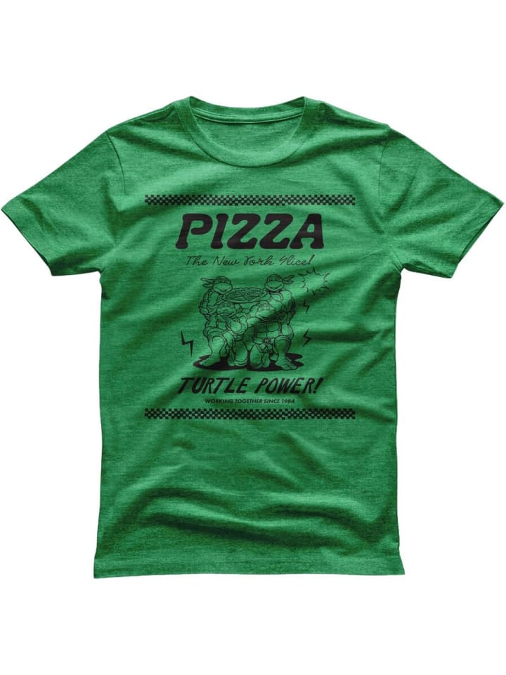 

Teenage Mutant Ninja Turtles Футболка "The New York Slice T-Shirt" зеленого цвета, Зеленый, Teenage Mutant Ninja Turtles Футболка "The New York Slice T-Shirt" зеленого цвета