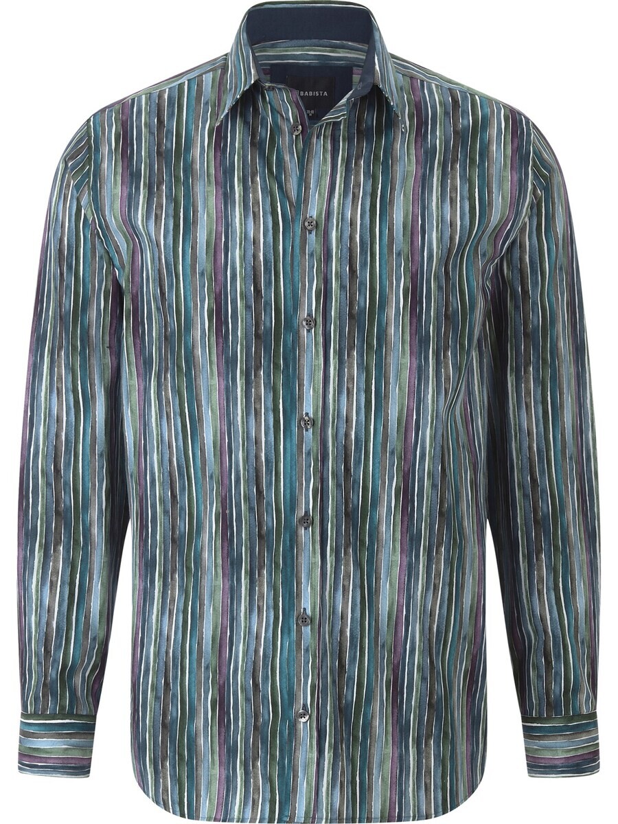 

Повседневная рубашка BABISTA Regular fit Button Up Shirt Ursilesti, цвет green/petrol