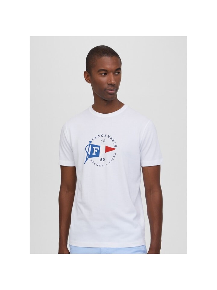 

Футболка Faconnable Tshirt, белый