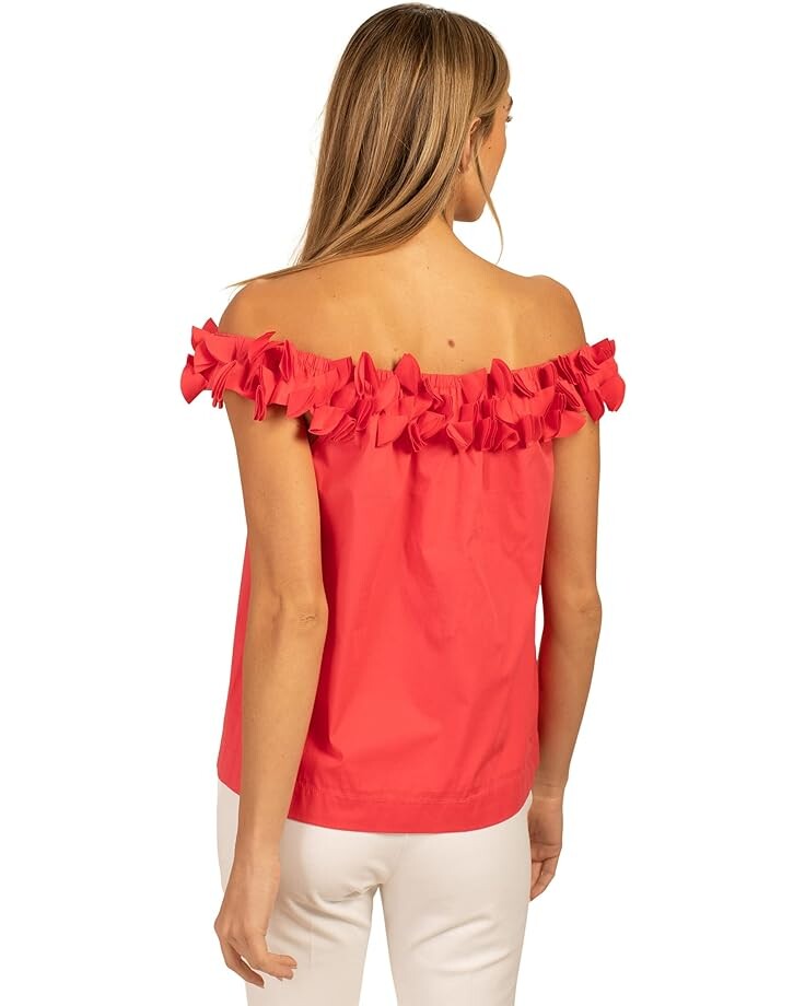 

Топ Trina Turk Dinah Top, цвет Calle Coral