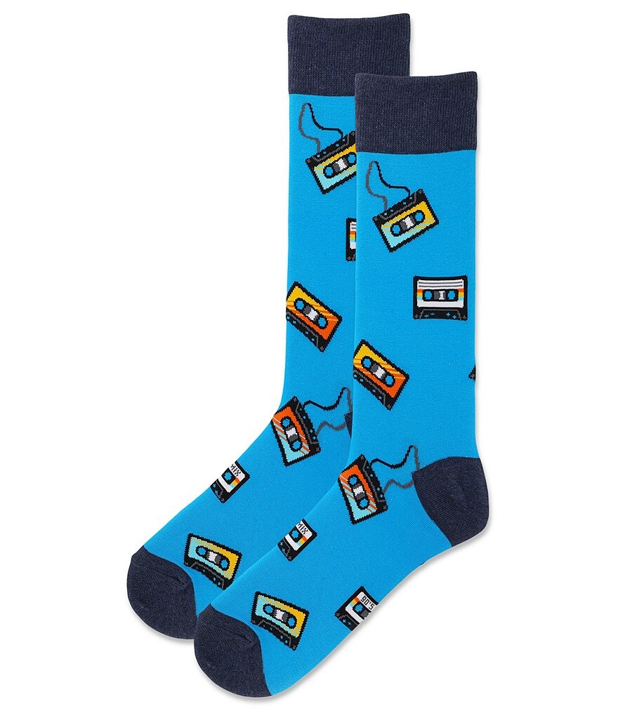 

Носки Hot Sox с кассетной лентой, синий