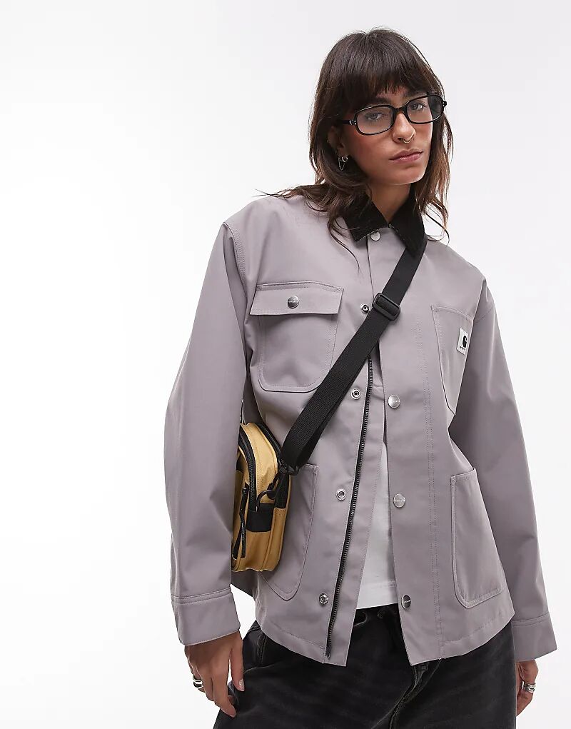 

Куртка clapton серого цвета Carhartt WIP