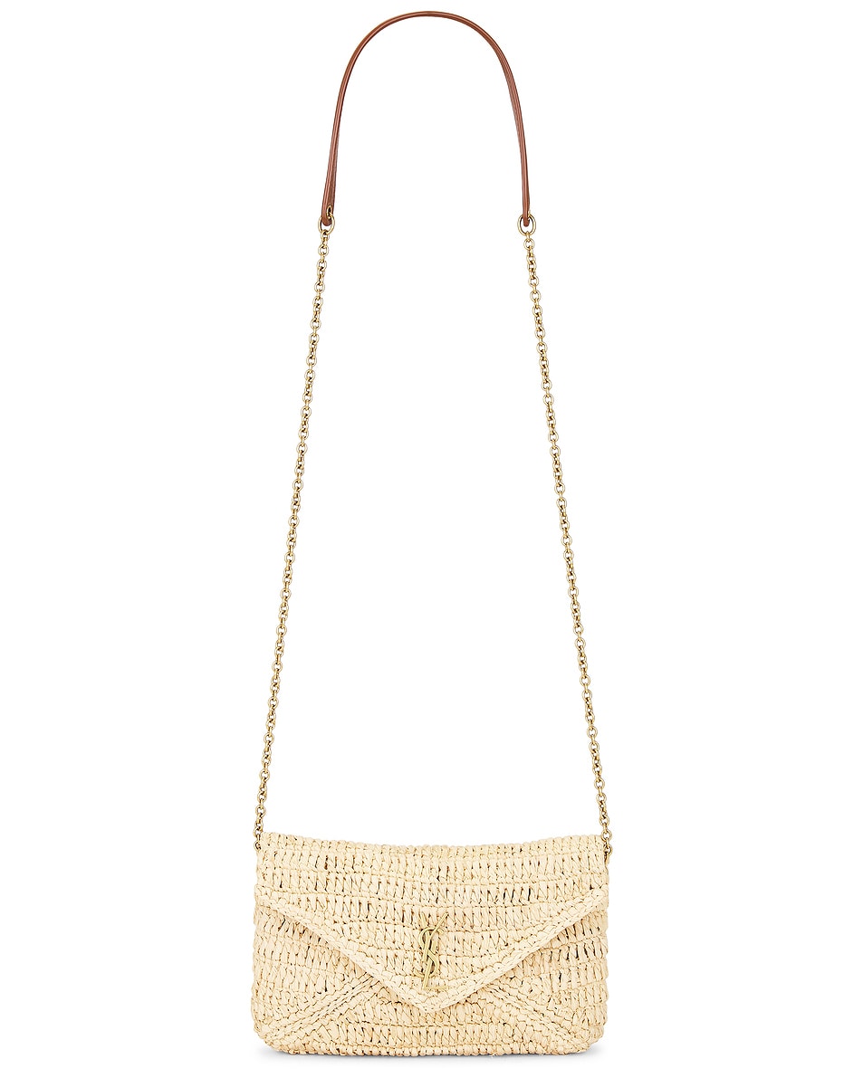 

Маленький мешочек на цепочке Saint Laurent, Pale Brown & Brick