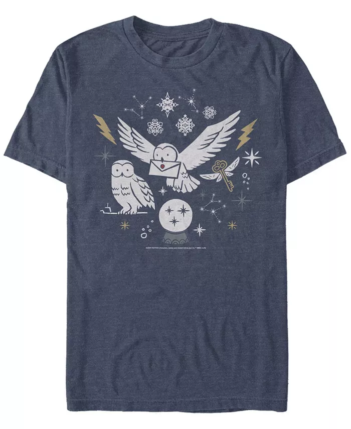 

Мужская футболка с коротким рукавом Wintery Owls Fifth Sun, синий