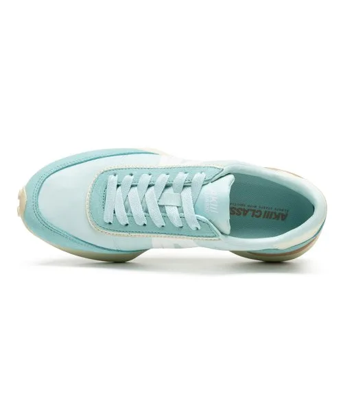 Унисекс кроссовки из кожи и полиэстера SPRINGFIELD BLUE SKY AKIII CLASSIC разноцветные — фото 2