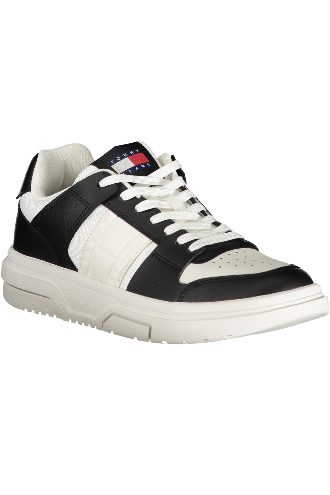 Кроссовки спортивные женские Tommy Hilfiger, черный / белый — фото 2