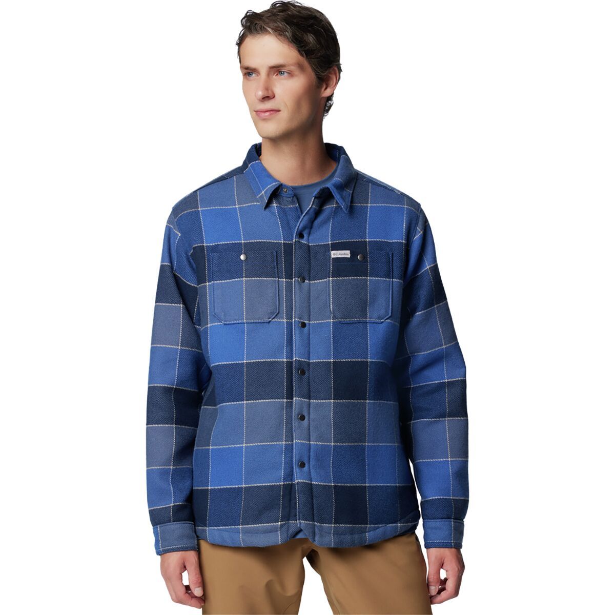 

Ветровка Windward II Columbia, цвет mtn blue multi windowpane check