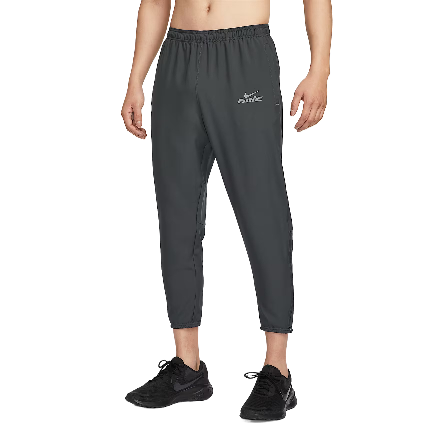 

Спортивные брюки Challenger Dri Fit мужские dark smoke gray Nike, серый