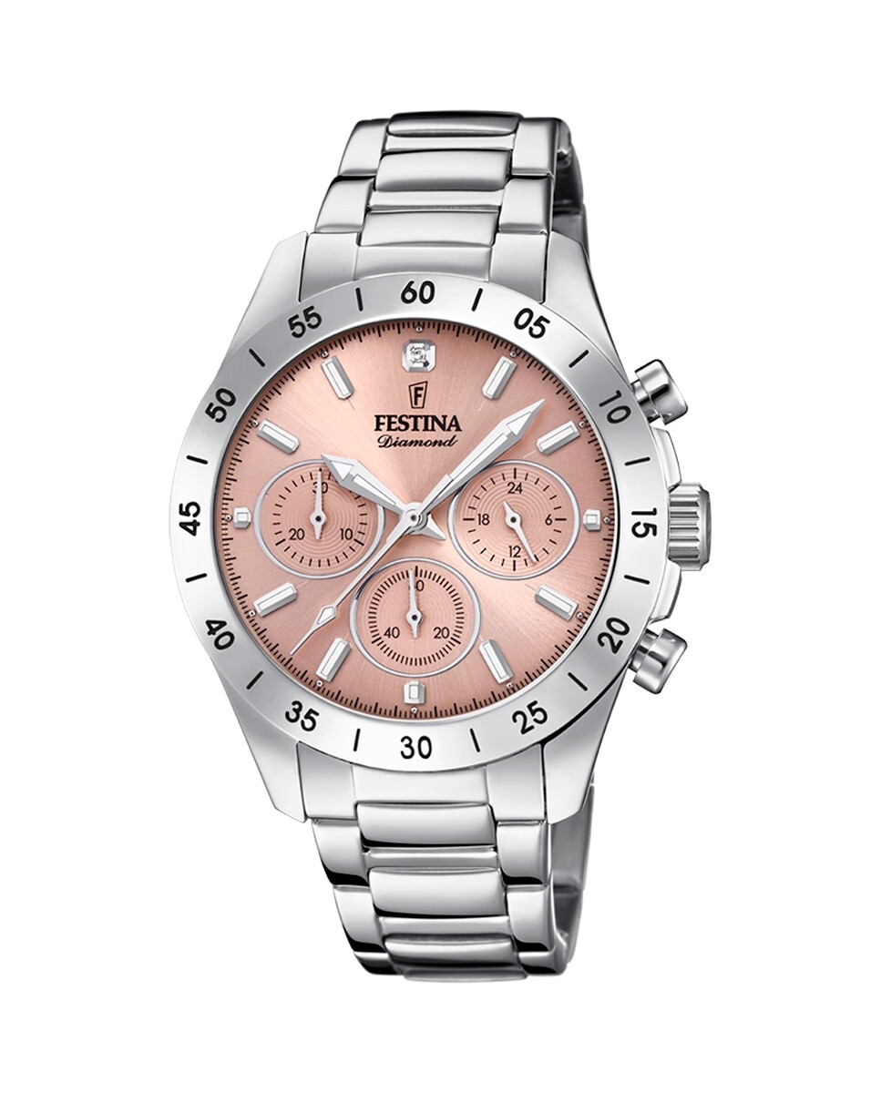

F20397/3 Boyfriend Collection серебряные женские часы из стали Festina, серебро