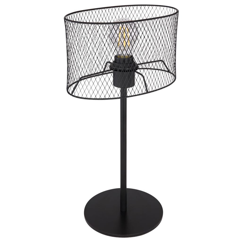 

Настольная лампа RGB LED, металлическая сетка, высота 45 см, etc-shop, черный