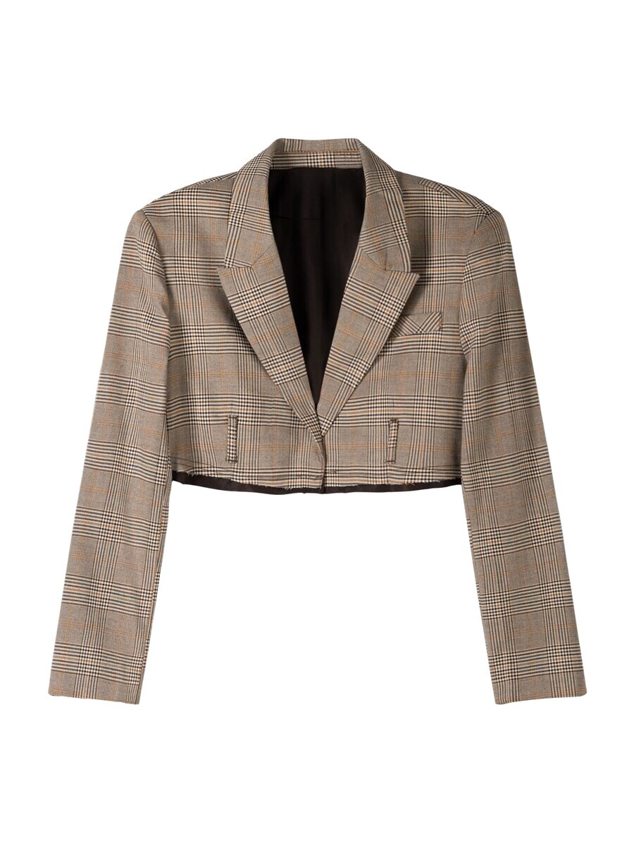 

Классический блейзер Bershka Blazer, коричневый
