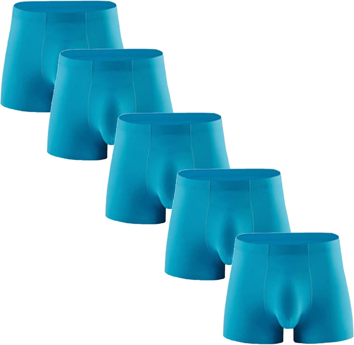 Боксеры дышащие, Blue, 5 шт