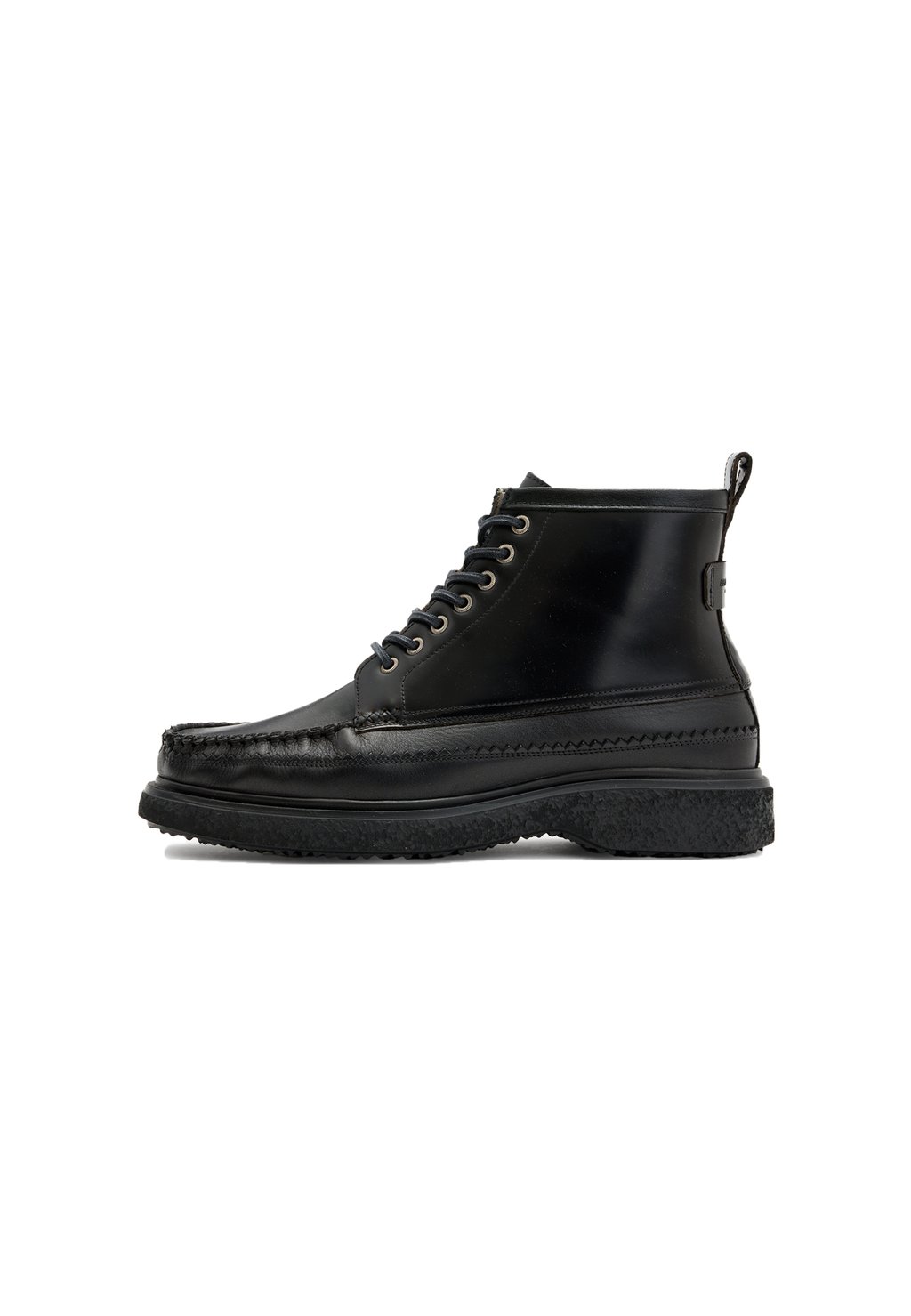 

Ботильоны на шнуровке AllSaints, черный