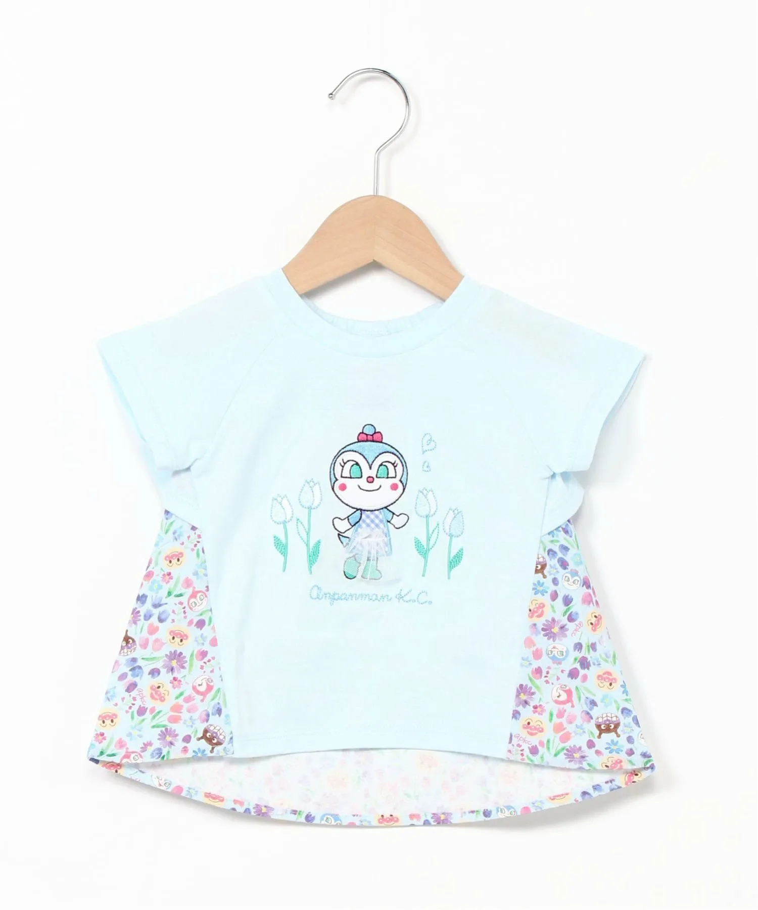 Детская коллекция ANPANMAN / (K) Туника с цветочным принтом Anpanman Kids Collection, Saxophone Blue — фото 2