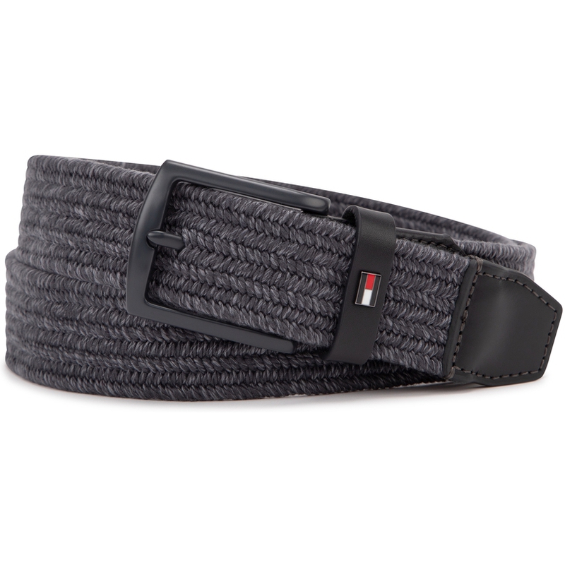 

Tommy Hilfiger Полиэстеровый ремень мужской шириной 3,5 см, Gray PRB