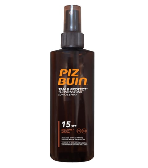 

Солнцезащитный спрей SPF 15 150 мл Piz Buin Tan & Protect Oil