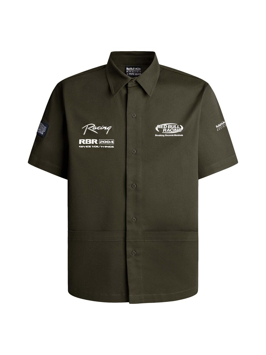 

Рубашка на пуговицах Comfort fit Red Bull Racing x Pepe Jeans PITLANE, зеленый