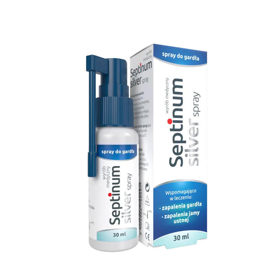 

Спрей для горла Septinum Silver Spray, 30 мл