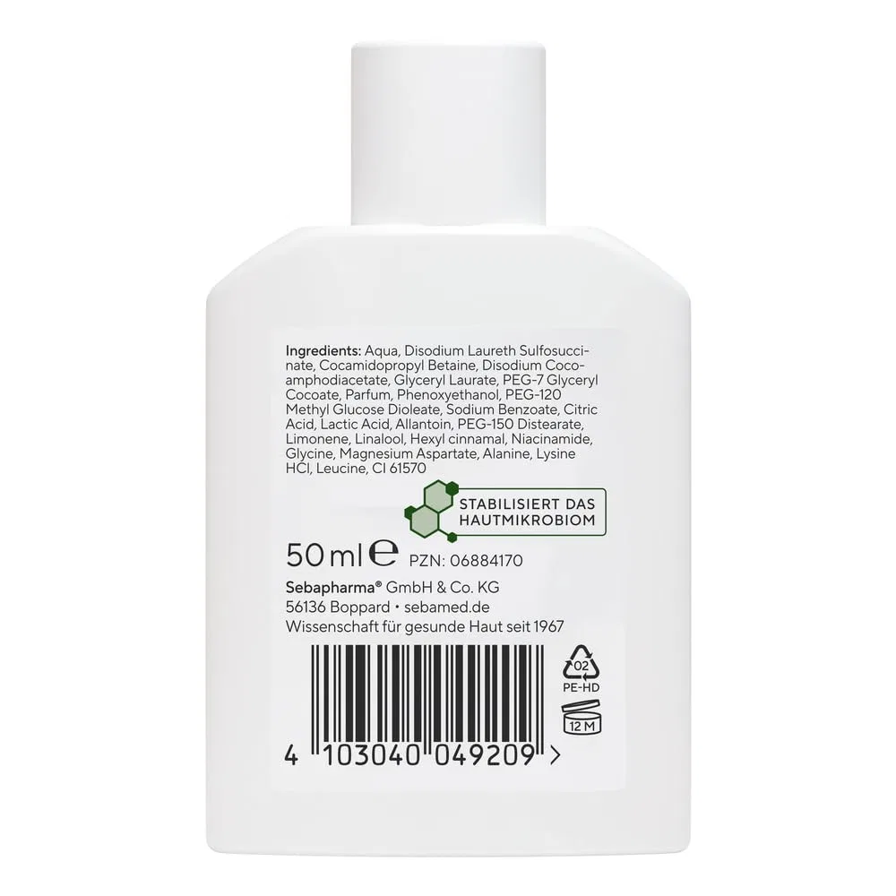 Гель для душа Sebamed Fresh, 50 мл (дорожный формат) Sebamed, White