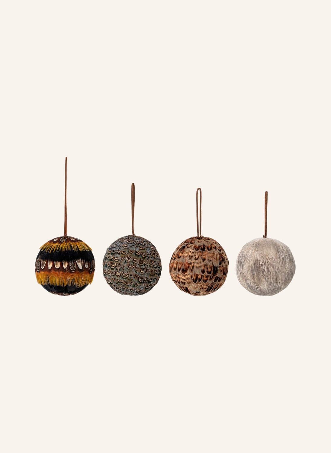 

Декоративный кулон Bloomingville MISBA, диаметр 11 см, цвет dunkelorange/schwarz/braun