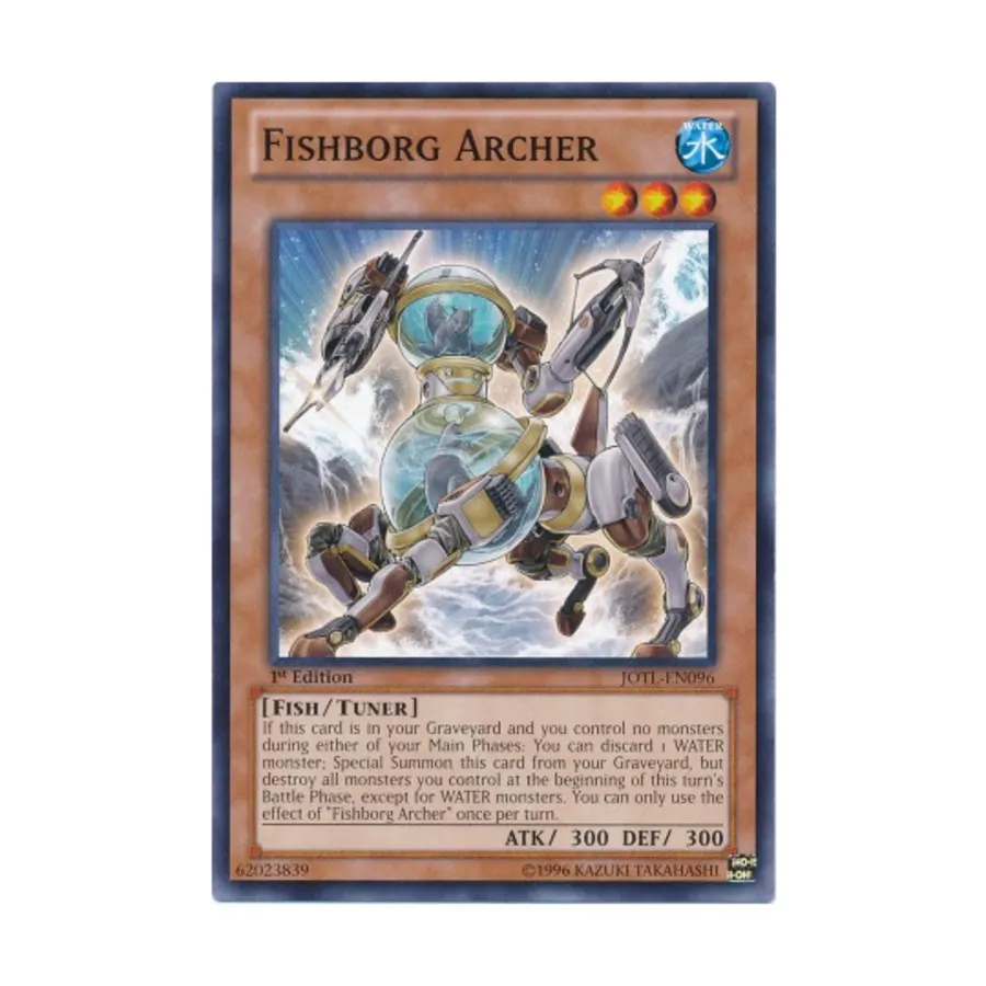 

CCG Фишборгский лучник (Обычный), Yu-Gi-Oh - Judgment of the Light - Singles