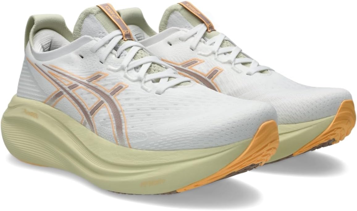 Мужские беговые кроссовки ASICS Gel-Nimbus 27, белый — фото 2