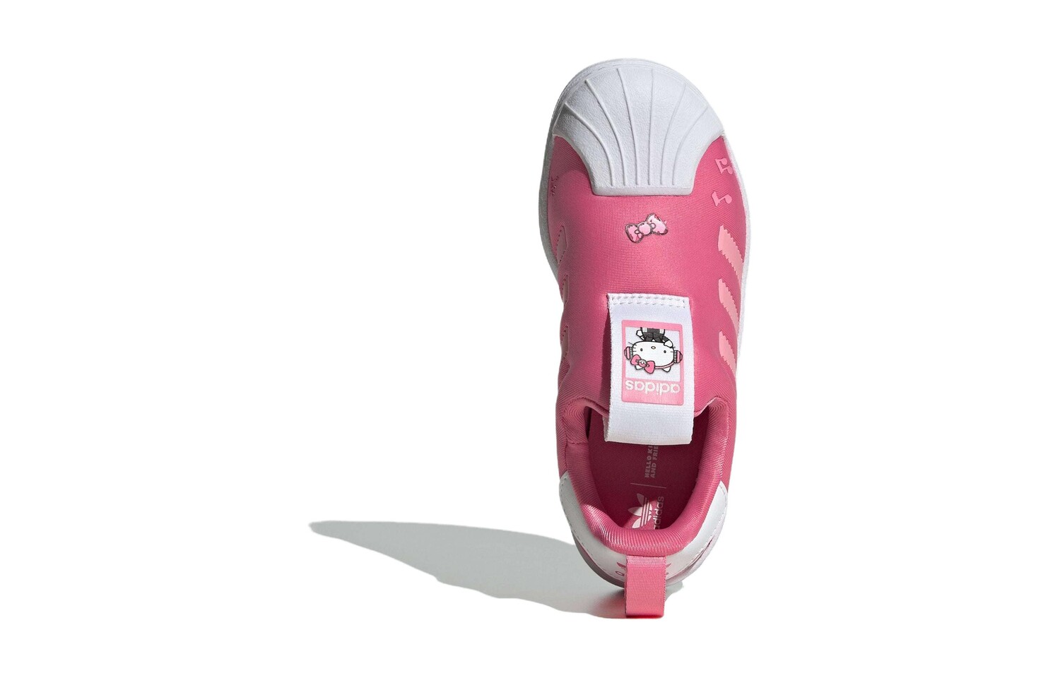 Adidas originals Superstar Series Kids Кроссовки для скейтбординга для детей, Pink — фото 4