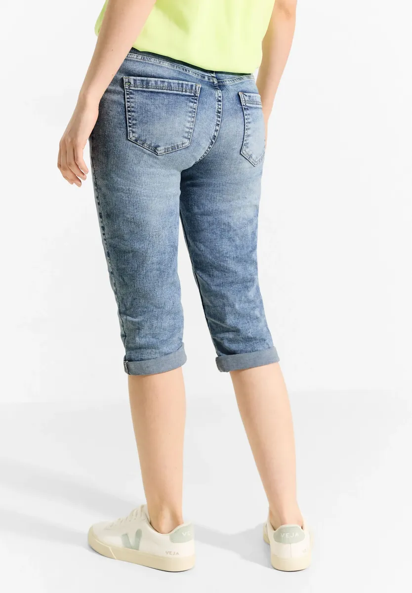 

Джинсы Cecil узкого кроя, высокая талия, цвет Light Blue Wash