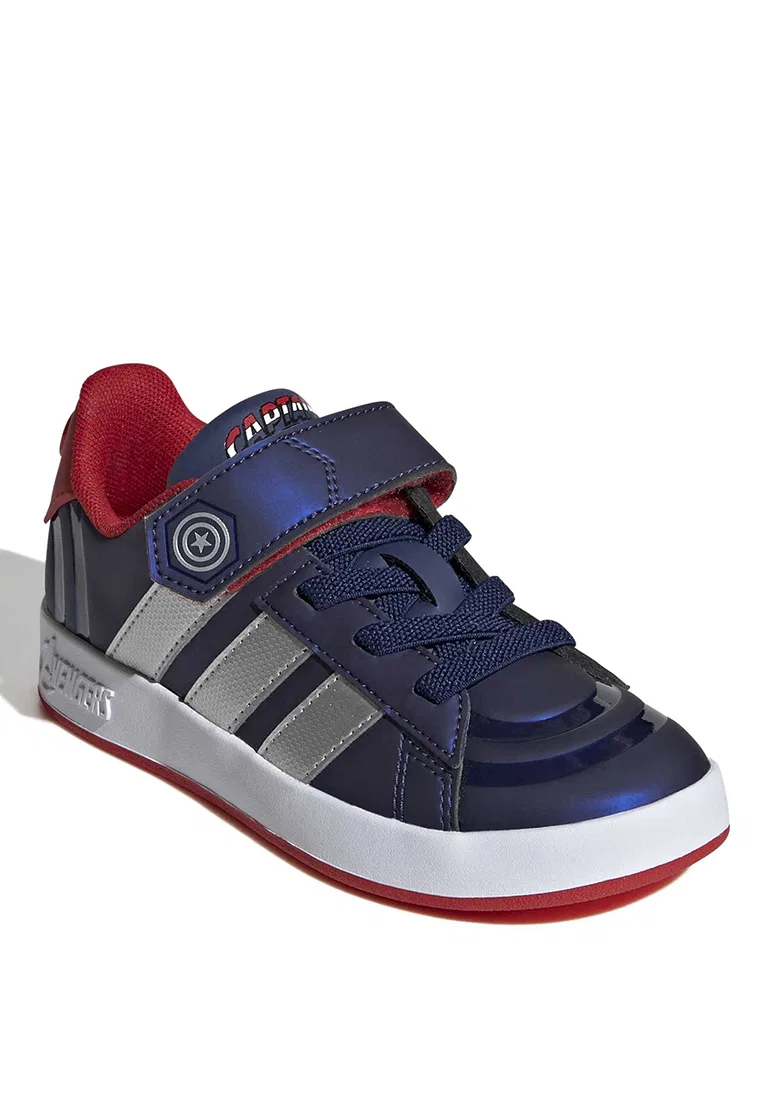 Кроссовки детские, Adidas x Marvel Avengers Grand Court, Adidas, синий — фото 2