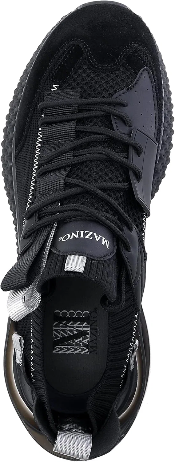 Мужские кроссовки Mazino Delta Fashion Chunky - спортивная повседневная обувь для мужчин, Black — фото 3