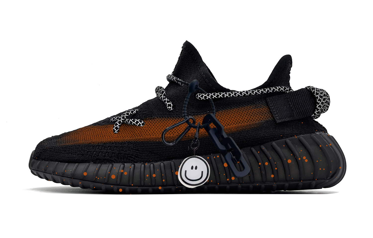 

Adidas Originals Yeezy Boost 350 V2 низкие повседневные кроссовки унисекс черные, цвет Black