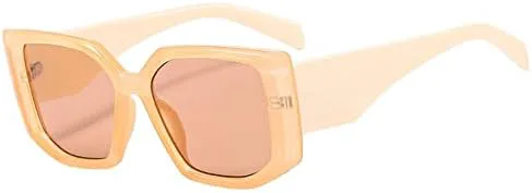 

Женские панк-солнцезащитные очки для женщин и мужчин, градиентные солнцезащитные очки, женские очки с защитой от УФ-излучения UV400 MTZJH, C5brown-lightbrown