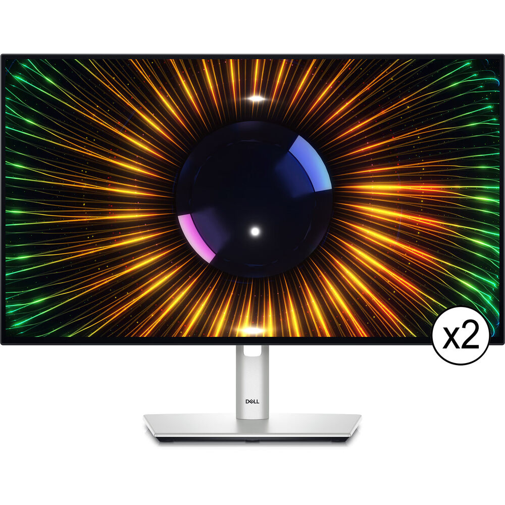 

Комплект из двух мониторов Dell UltraSharp 23,8 дюйма с частотой обновления 120 Гц
